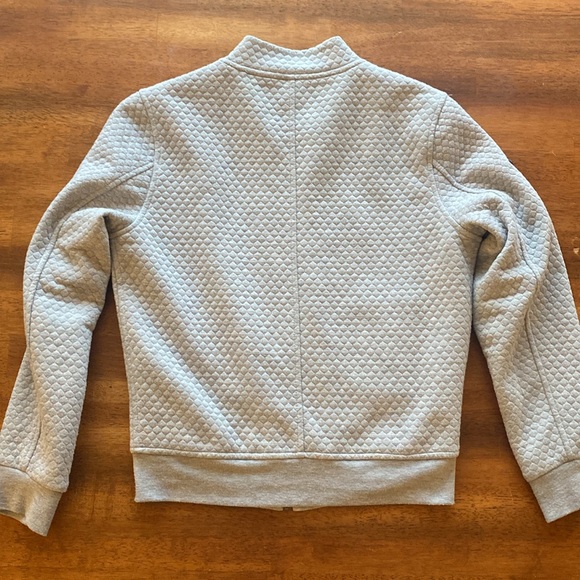 Superdry “The Micro Quilt Jacket” Gray Full Zip - Picture 5 of 6